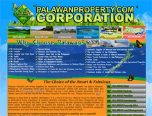 Tablet Screenshot of palawanproperty.com